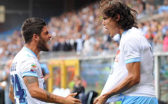 30-09-2012, Sampdoria-Napoli 0-1, rete di Matador Cavani