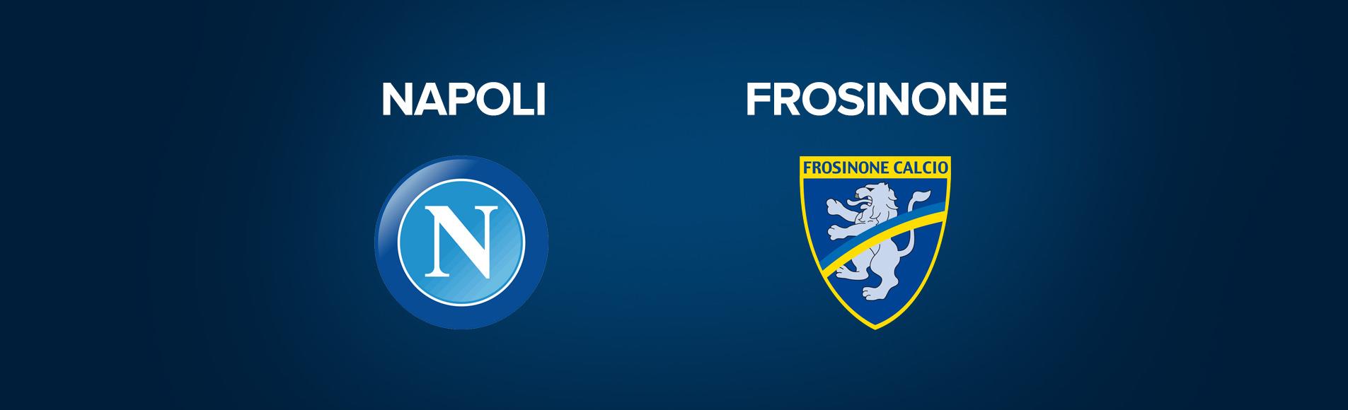 Napoli-Frosinone: dove vedere la partita in tv e diretta streaming - NAPOLI CALCIO