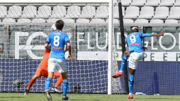 Spezia-Napoli 1-4, doppietta Osimhen